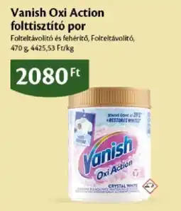 EcoFamily Vanish folttisztító por ajánlat