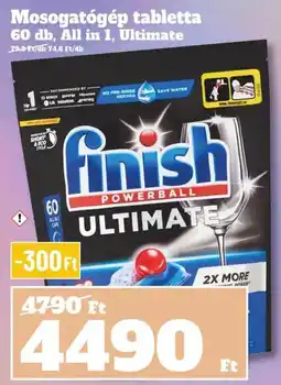 Family Diszkont Finish mosogatógép tabletta ajánlat