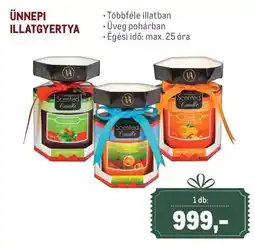 Metro Va ünnepi illatgyertya ajánlat