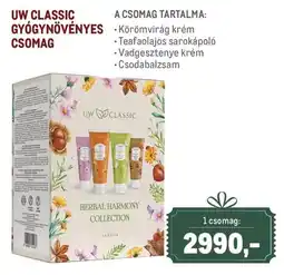 Metro Uw classic gyógy növényes csomag ajánlat
