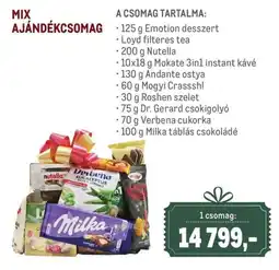 Metro Mix ajándékcsomag ajánlat