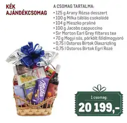 Metro Kék ajándékcsomag ajánlat