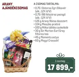 Metro Arany ajándékcsomag ajánlat
