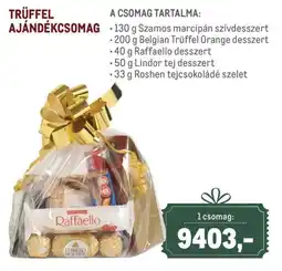 Metro Trüffel ajándéksomag ajánlat