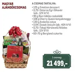 Metro Magyar ajándékcsomag ajánlat