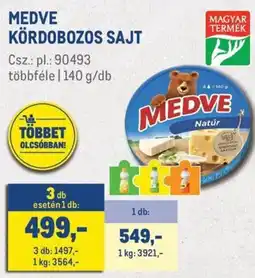 Metro Medve kördobozos sajt ajánlat