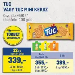 Metro Tuc mini keksz ajánlat