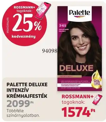 Palette deluxe intenzív krémhajfesték