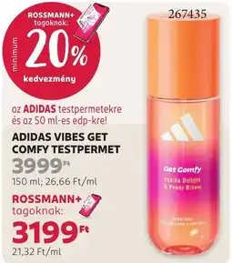 Rossmann adidas vibes get comfy testpermet ajánlat