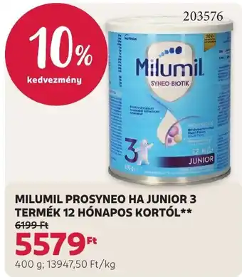Rossmann Milumil prosyneo ha junior 3 ajánlat
