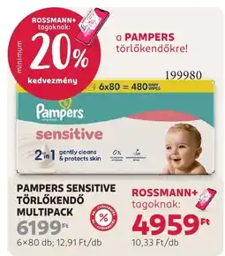 Rossmann Pampers törölköndő ajánlat
