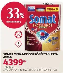Rossmann Somat mega mosogatógép tabletta ajánlat