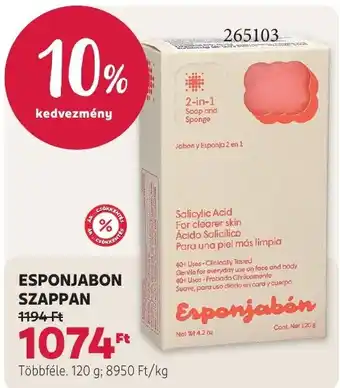 Rossmann Esponjabon szappan ajánlat