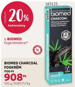 Rossmann Biomed charcoal fogkrém ajánlat