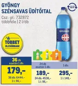 Metro Gyöngy szénsavas üdítőital ajánlat