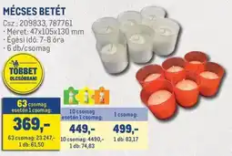 Metro MécseS betét ajánlat