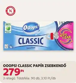 Rossmann Ooops! classic papír zsebkendő ajánlat