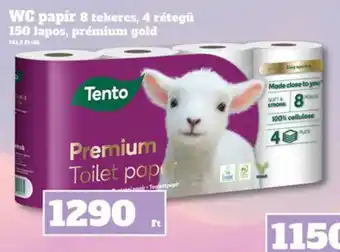 Tento premium wc papír