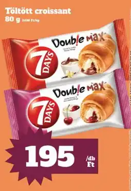 Vil-For 7 days töltött croissant ajánlat