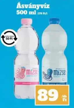 Vil-For mizse ásványvíz ajánlat
