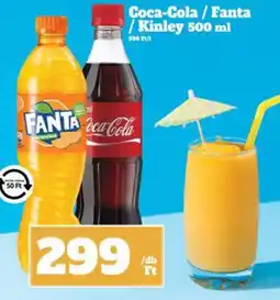 Vil-For Coca-Cola / Fanta / Kinley ajánlat