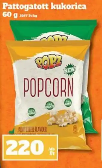 Vil-For Popz popcorn ajánlat
