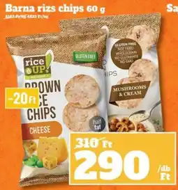 Vil-For rice up brown rice chips ajánlat