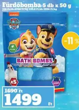Vil-For Paw patrol bath bombs ajánlat