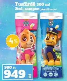 Vil-For Paw Patrol tusfürdő ajánlat