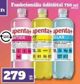 Vil-For apenta+ funkcionális üdítőital ajánlat