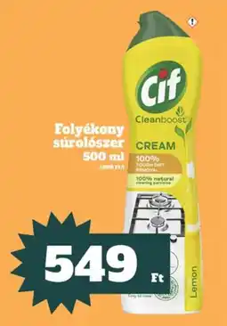 Vil-For Cif folyékony súrolószer ajánlat