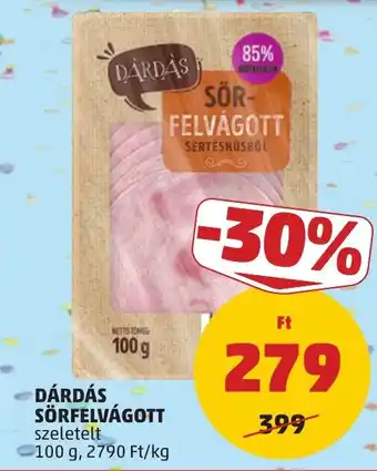 Dárdás sörfelvágott