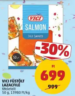 PENNY Vici füstölt lazacfilé ajánlat