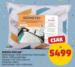 PENNY Dreamilo geometry mintás paplan ajánlat