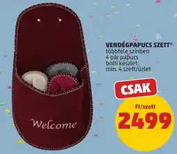 PENNY Vendégpapucs szett ajánlat