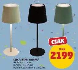 PENNY Led asztali lámpa ajánlat