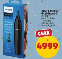 PENNY Philips orr és fülszórvágó nt1000 ajánlat