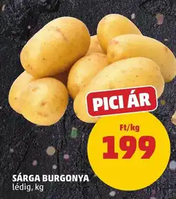 PENNY Sárga burgonya ajánlat