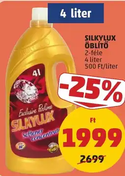 PENNY Silkylux öblítő ajánlat