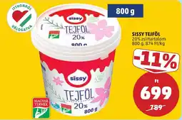 PENNY Sissy tejföl ajánlat