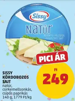 PENNY Sissy kördobozos sajt ajánlat