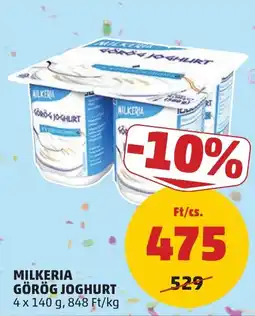 PENNY Milkeria görög joghurt ajánlat