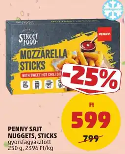 PENNY Penny sajt nuggets, sticks ajánlat