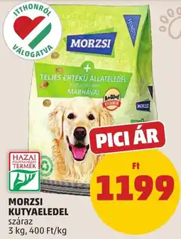 PENNY Morzsi kutyaeledel ajánlat