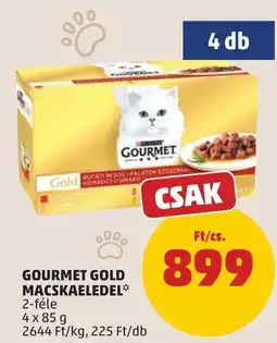 PENNY Gourmet gold macskaeledel ajánlat