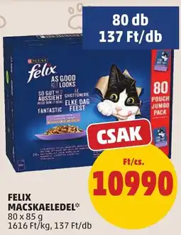 PENNY Felix macskaeledel ajánlat