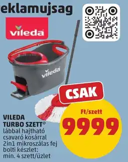 PENNY Vileda turbo szett ajánlat