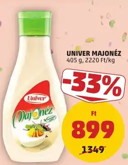 PENNY Univer majonéz ajánlat