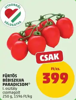 PENNY Itthonról válogatva fürtös bébiszilva paradicsom ajánlat