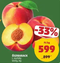 PENNY Őszibarack ajánlat